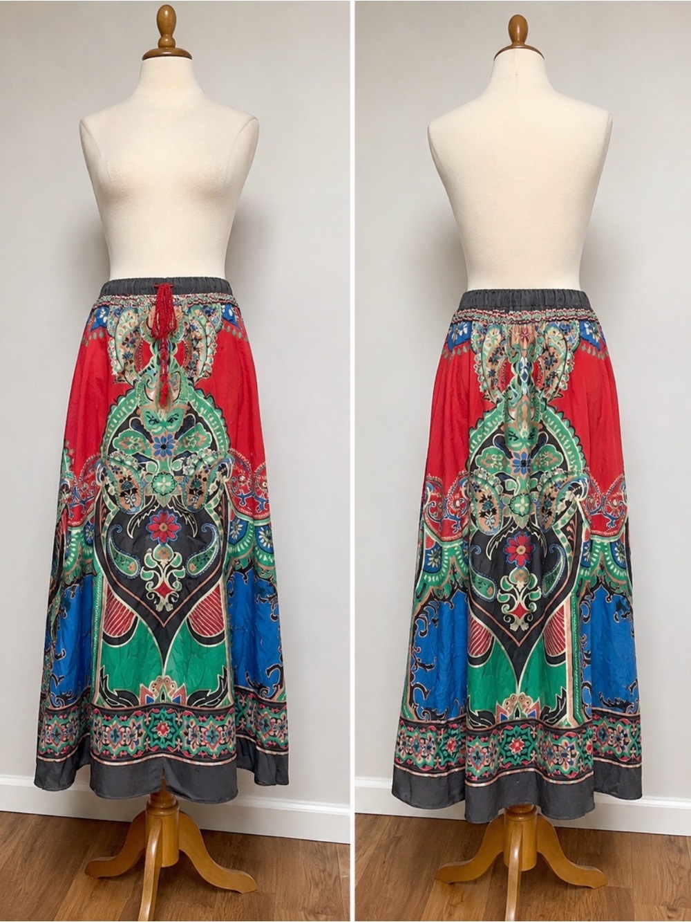 Flying Tomato Boho Maxi Skirt Size Small